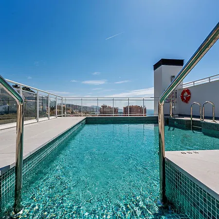 La Malagueta Beach Pool & Parking Malaga Exterior photo